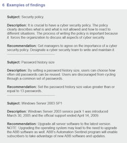 Beta Tdworld Com Sites Tdworld com Files Examples Of Cyber Security Risk Findings Abb 20131206 Beta Tdworld Com Sites Tdworld com Files Examples Of Cyber Security Risk Findings Abb 20131206