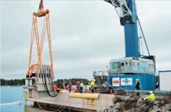 Beta Tdworld Com Sites Tdworld com Files 16 5 Mva Transformer Going Into The Water For Testing 20140408 Beta Tdworld Com Sites Tdworld com Files 16 5 Mva Transformer Going Into The Water For Testing 20140408