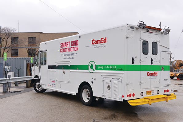 Comed Goes Green With Hybrid Fleet T