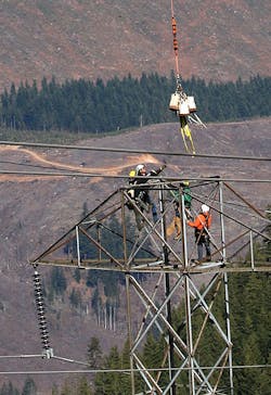 Www Bpa Gov News Newsroom Publishing Images 2015 20150410 Detail The Dalles Crew Goat Peak Receiving Gear Www Bpa Gov News Newsroom Publishing Images 2015 20150410 Detail The Dalles Crew Goat Peak Receiving Gear