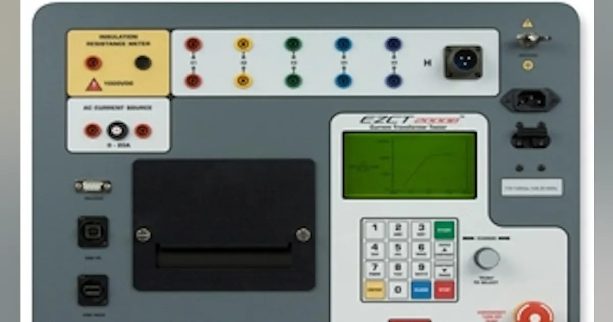 Ct Testing Transformers Transformer Tester Designed for CT Testing | TD World