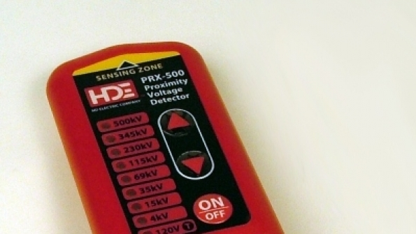 Proximity Voltage Detector Features Nine Selectable Voltage Ranges T