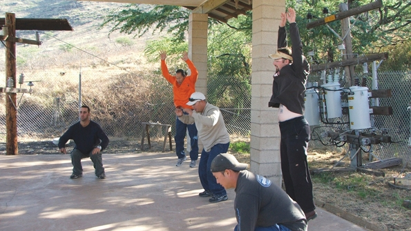 HECO linemen do CrossFit