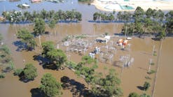 As floodwaters rushed across the Australian state of Victoria, critical assets like the Charlton zone substation were awash, forcing Powercor to remove them from service until crews could restore power.