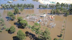 As floodwaters rushed across the Australian state of Victoria, critical assets like the Charlton zone substation were awash, forcing Powercor to remove them from service until crews could restore power.