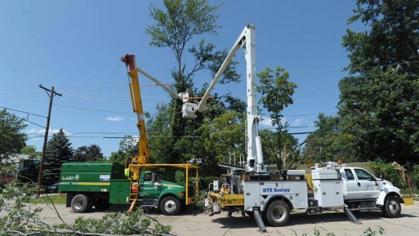 Tree trimming with DTE Energy