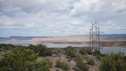 The Jemez Mountains Electric Cooperative territory spans more than 6500 sq miles in the volcanic Jemez Mountains in New Mexico The Jemez Mountains Electric Cooperative territory spans more than 6500 sq miles in the volcanic Jemez Mountains in New Mexico
