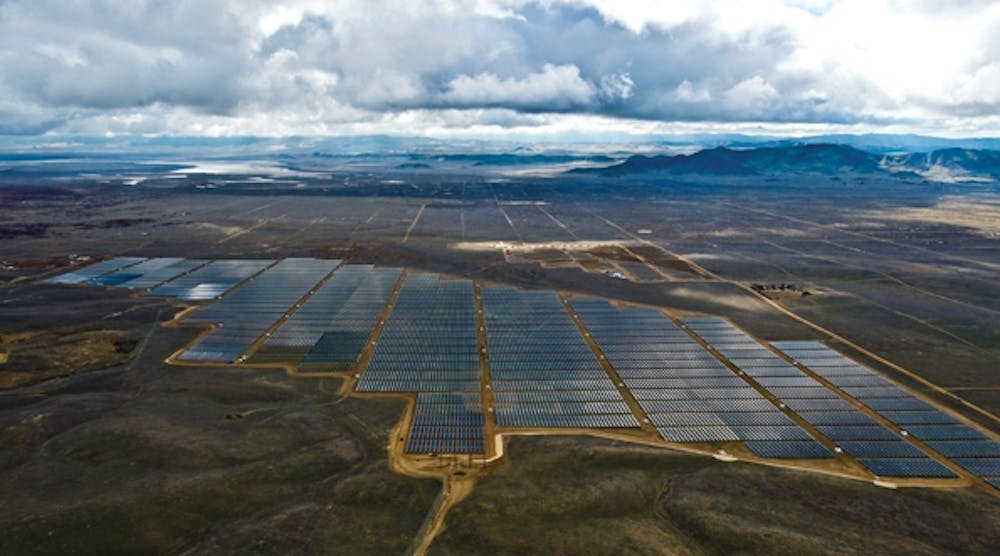 The 250-MW California Valley Solar Ranch, now under construction, will provide power to PG&amp;E&rsquo;s grid. The facility&rsquo;s solar trackers follow the sun&rsquo;s movement during the day, increasing sunlight capture over conventional fixed-tilt systems, while significantly reducing land-use requirements.