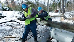 Con Edison linemen Con Edison linemen