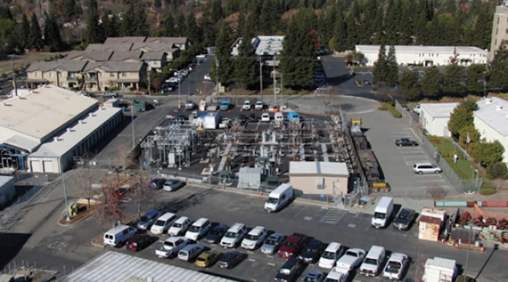 The distribution test yard is used for operational testing of self-healing fault location, isolation and service restoration (FLISR) systems.