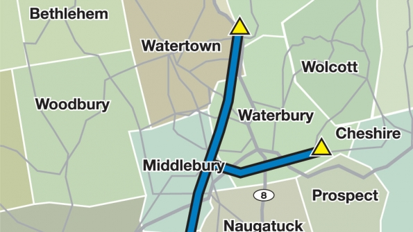 connecticut light and power map