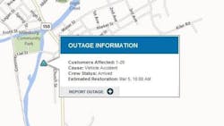 JCPL outage map JCPL outage map