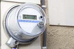 A smart meter A smart meter