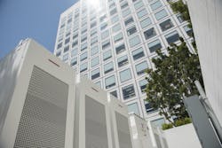 AMS energy storage system at an Irvine Company office AMS energy storage system at an Irvine Company office