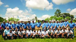 A group of 15 co-op linemen from Oklahoma and Colorado&rsquo;s electric cooperatives were assisted by local linemen from a municipal utility, Empresa Municipal Rural de Electricidad (EMRE).