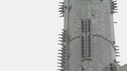 Folded plate attached with blind bolts Folded plate attached with blind bolts