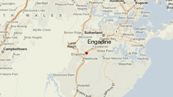 Engadine map