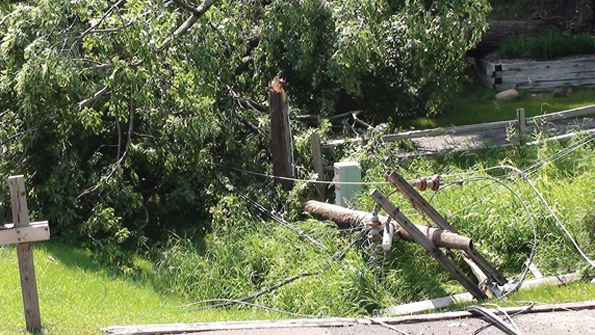 Xcel Energy storm damage