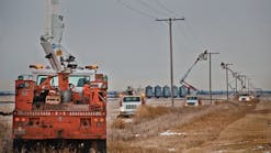 SaskPower&rsquo;s bucket trucks are equipped with ruggedized laptop computers to boost the linemen&rsquo;s productivity in the field.