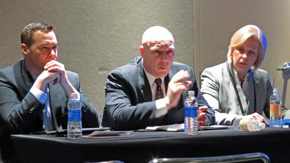 Cyber security on the grid panel