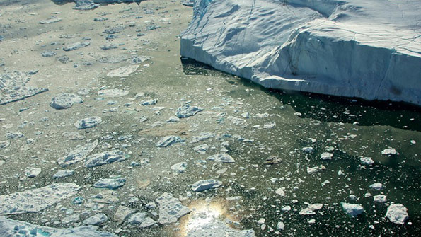 Glaciers in Greenland