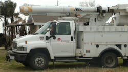 Entergy truck Entergy truck