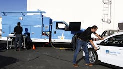 The exportable power module on EDI&rsquo;s Class 5 PHEV utility work truck is capable of providing up to 120 kW of exportable power, enough to power 80% of the transformers in PG&amp;E&rsquo;s service area.