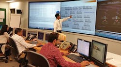 Engineers analyze real-time network data in the operations center and will take action as conditions warrant.