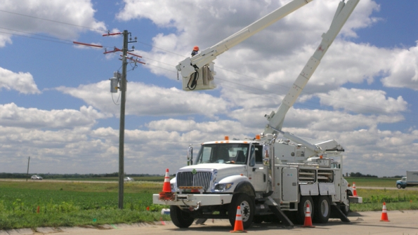 mobile utility worker