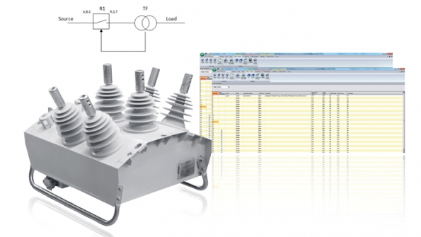 Example of the IO and Logic configuration PUa OR PUb OR PUc AND PUr OR PUs OR PUt OR IO2 Input 1