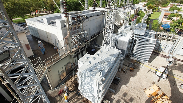 Florida Power Light NextEra Energy transformer challenge