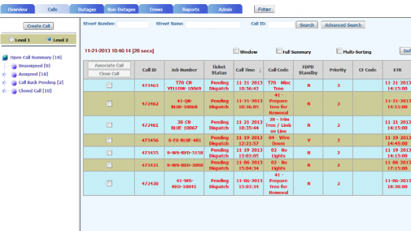 Kitchener Wilmot Hydro Selects ACS For Outage Management System T D World   Tdworld 2958 Oms Customersummary Tab 