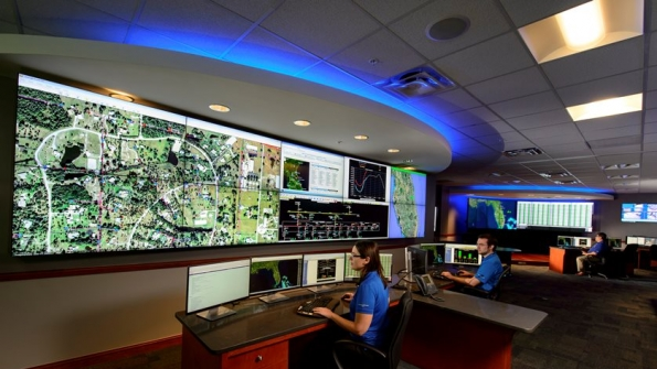 Florida Power amp Light Company FPL engineers work at the Power Delivery Diagnostic Center at the companyrsquos office in Jupiter Fla March 17 2015 FPL recently announced the launch of its new hightech Power Delivery Diagnostic Center which is designed to use advanced smart grid technology to better manage the electric system and deliver reliable service that ranks among the best in the nation Photo credit Doug MurrayFPL
