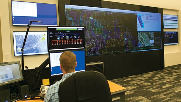 PGE electric distribution control centers