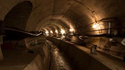 Recently completed Copeland Station tunnel (CNW Group/Toronto Hydro Corporation)