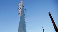 The Vaasa panel, an illusive design by Konehuone, is a 110-kV column located in the city of Vaasa, Finland.