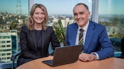 Sensus Australia&apos;s director of smart metering, Mary Wilson, and BAI director of critical communications, Malcolm Keys, discuss helping local utilities move into age of the Internet of Things. (Photo: Business Wire)