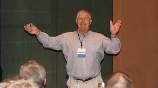 Danny Raines providing training presentation to Florida Electric Membership Association, Jacksonville, Fl. 2007