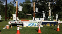Using a flatbed trailer with poles, transformers and conductors attached, KCP&amp;L will demonstrate the dangers and safety precautions of being around energized lines. The lines will be energized at 7,200 V, and you will get to see what a primary arc looks like and a blown fuse sounds like.