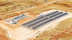 Marble Bar, located in Australia&rsquo;s outback, has tremendous solar resources that require the stability a microgrid can offer. Courtesy of ABB.