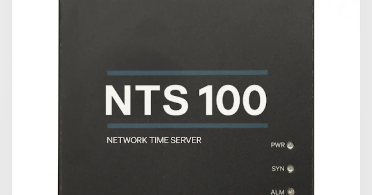 Time Server Tmm Time Server Offers Secure, Accurate References for Synchronizing ...