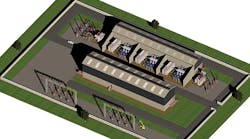A fairly fundamental greenfield substation design is the starting point for the adoption of 3-D design.