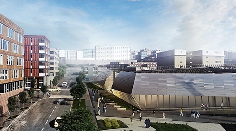The Denny Substation Project, Seattle&rsquo;s first new substation in 30 years, is needed to power the South Lake Union neighborhood. Images provided courtesy of NBBJ. Renderings produced by MOTYW.