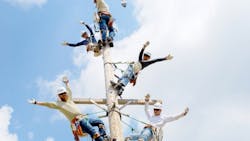 Students attending FirstEnergys Power Systems Institute lineman training program learn to climb pole and operate other utility equipment The awardwinning twoyear program is designed to train the next generation of FirstEnergys utility line and substation workers Of those currently enrolled in the Power Systems Institute programs at 12 schools in Ohio Pennsylvania New Jersey and West Virginia about 40 are in their second year with 270 beginning their first year In addition to being considered for employment Students attending FirstEnergys Power Systems Institute lineman training program learn to climb pole and operate other utility equipment The awardwinning twoyear program is designed to train the next generation of FirstEnergys utility line and substation workers Of those currently enrolled in the Power Systems Institute programs at 12 schools in Ohio Pennsylvania New Jersey and West Virginia about 40 are in their second year with 270 beginning their first year In addition to being considered for employment