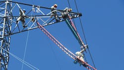 Manitoba Hydro liveline work Manitoba Hydro liveline work