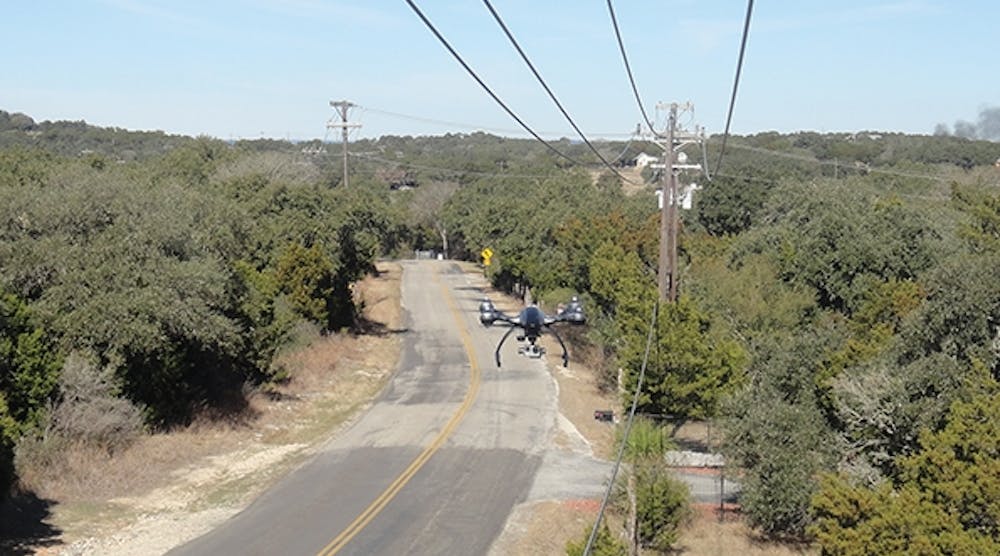 UAVs can be a cost-effective option for distribution line patrols, and they do not disturb the neighbors.