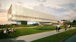 An artists rendering of the future Innovation Partnership Building to be located at the UConn Technology Park The building will offer large flexible laboratories and highlyspecialized equipment not readily available to industry Image courtesy of Skidmore Owings Merrill An artists rendering of the future Innovation Partnership Building to be located at the UConn Technology Park The building will offer large flexible laboratories and highlyspecialized equipment not readily available to industry Image courtesy of Skidmore Owings Merrill