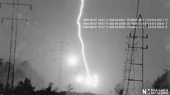 University of Arizona lightning data