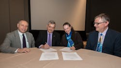 Joseph Paladino Technical Advisor Office of Electricity Delivery and Energy Reliability US Department of Energy with Patrick Ryan Patricia A Hoffman and Damir Novosel IEEE PES President Joseph Paladino Technical Advisor Office of Electricity Delivery and Energy Reliability US Department of Energy with Patrick Ryan Patricia A Hoffman and Damir Novosel IEEE PES President