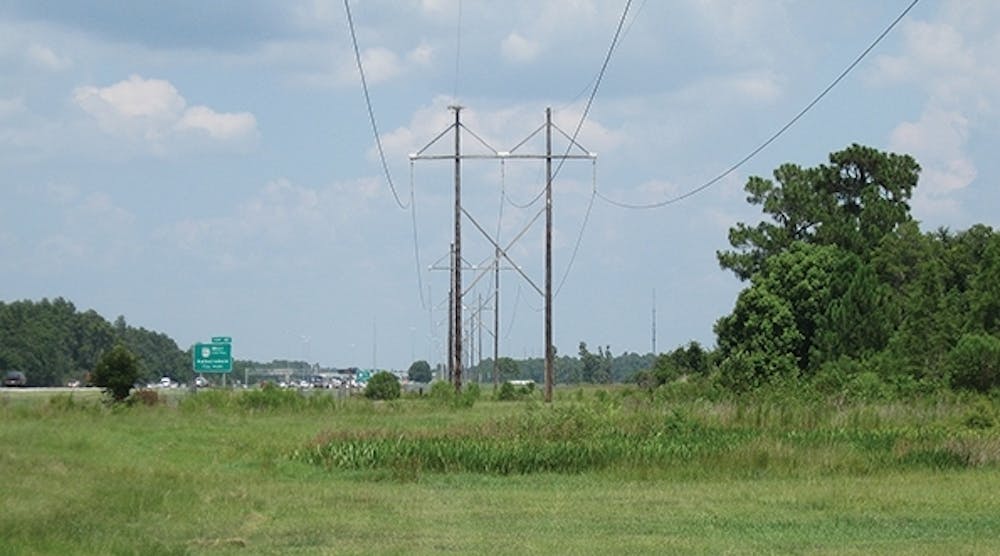 The Taft-Lakeland 230-kV transmission line construction was originally completed in 1981. The line upgrades described in this article were completed by 2013.